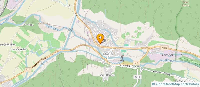 localisation de l'entreprise OCTO  MALIJAI