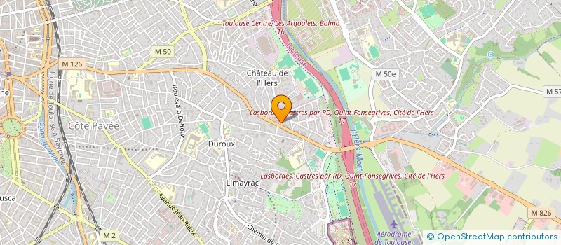 localisation de l'entreprise OCTO IMMO  TOULOUSE