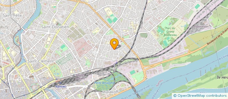 localisation de l'entreprise OCTO MARTIN à NANTES