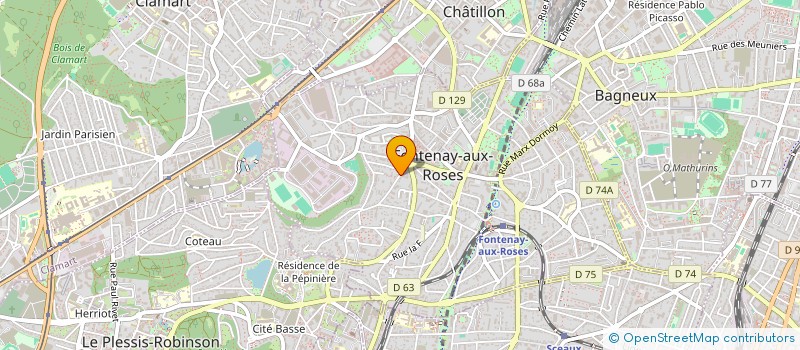 localisation de l'entreprise OCTO VALUE  FONTENAY-AUX-ROSES