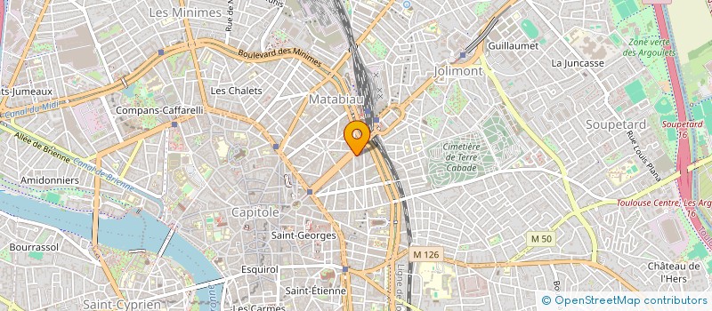 localisation de l'entreprise OCTOBRE à TOULOUSE