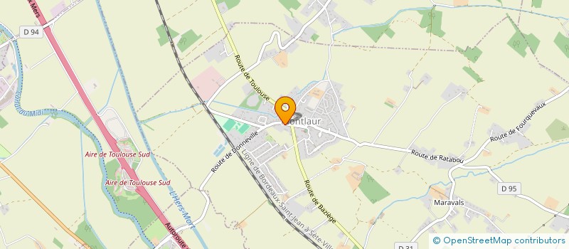 localisation de l'entreprise OCTOBRE  MONTLAUR