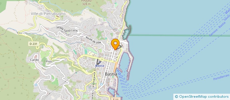 localisation de l'entreprise OCTOBRE  BASTIA