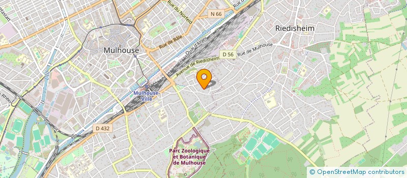 localisation de l'entreprise OCTOBRE CAPITAL à MULHOUSE