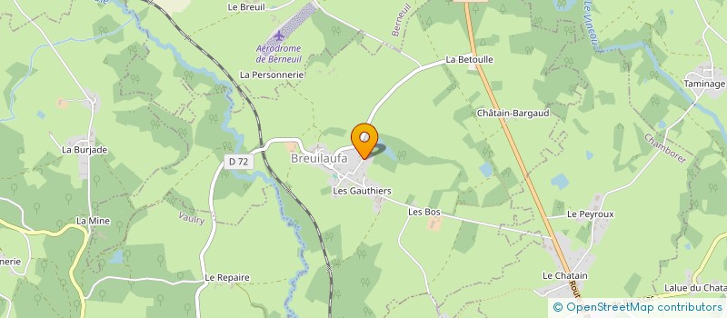 localisation de l'entreprise OCTOBRE ET COMPAGNIE à BREUILAUFA
