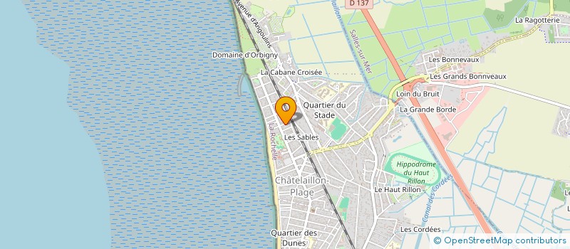 localisation de l'entreprise OCTOCEAN  CHATELAILLON-PLAGE