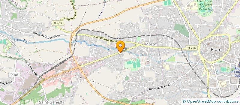 localisation de l'entreprise OCTODOME  MOZAC