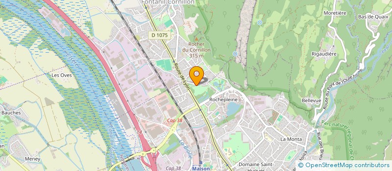 localisation de l'entreprise OCTOG'HOM  SAINT-EGREVE