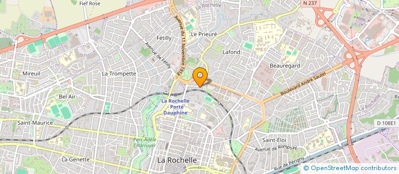 localisation de l'entreprise OCTOGONE  LA ROCHELLE