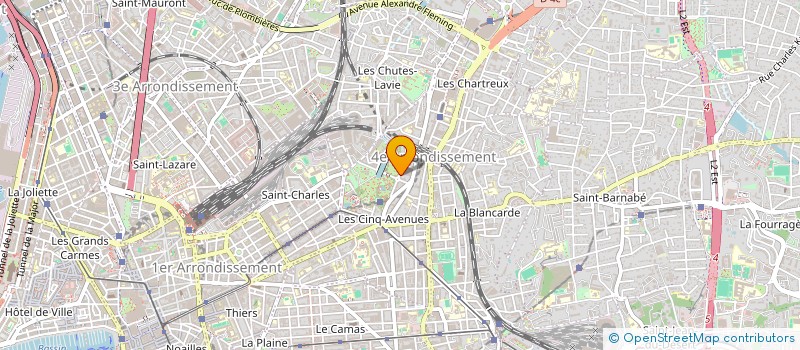 localisation de l'entreprise OCTOKUSH CBD à MARSEILLE