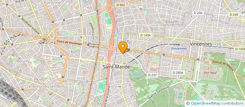 localisation de l'entreprise OCTOLIS à SAINT-MANDE