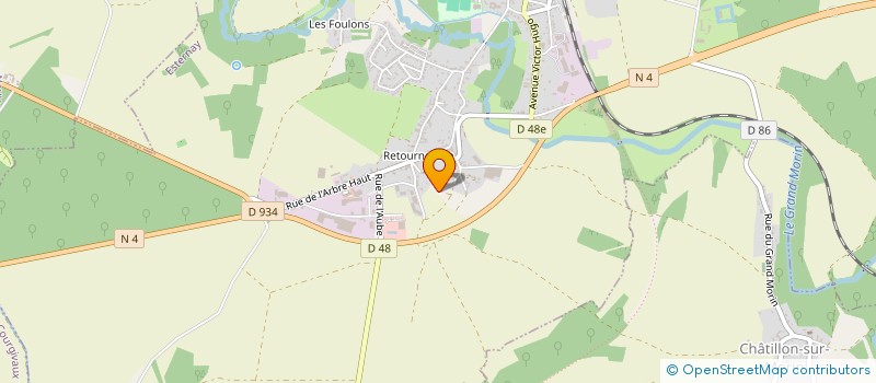 localisation de l'entreprise OCTOMAG  ESTERNAY