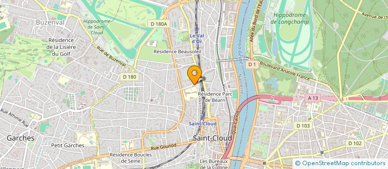 localisation de l'entreprise OCTOPIL à SAINT-CLOUD