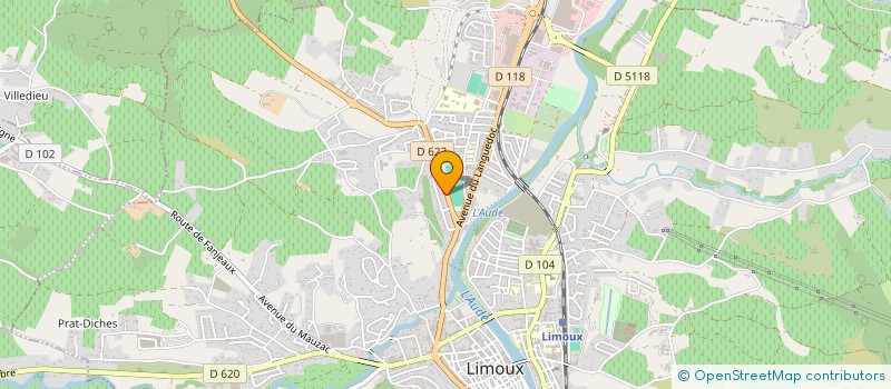 localisation de l'entreprise OCTOPOUS CONSEILS  LIMOUX