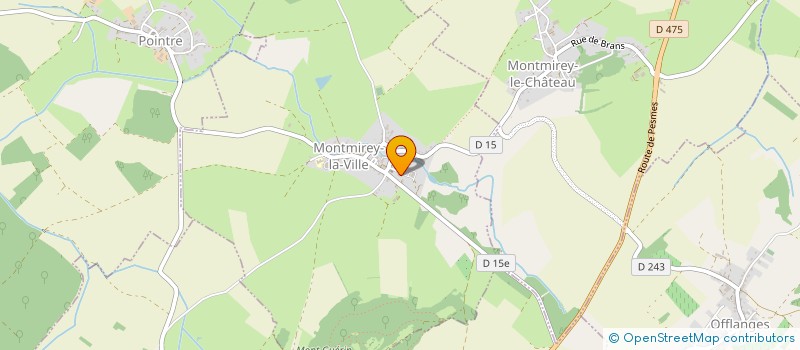 localisation de l'entreprise OCTOPOUSSE A DOMICILE  MONTMIREY-LA-VILLE