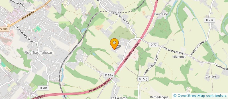 localisation de l'entreprise OCTOPUCE SYS  CASTELMAUROU