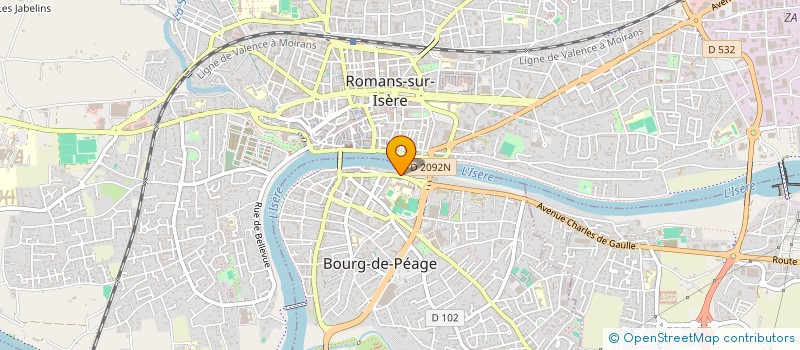 localisation de l'entreprise OCTOPUS  BOURG-DE-PEAGE