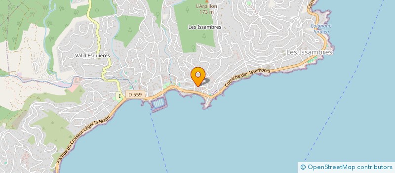 localisation de l'entreprise OCTOPUS  ROQUEBRUNE-SUR-ARGENS