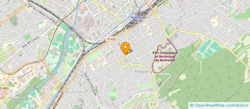 localisation de l'entreprise OCTOPUS à MULHOUSE