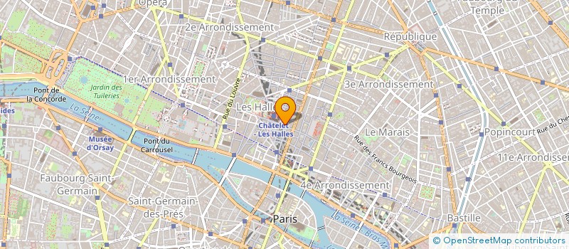 localisation de l'entreprise OCTOPUS à PARIS