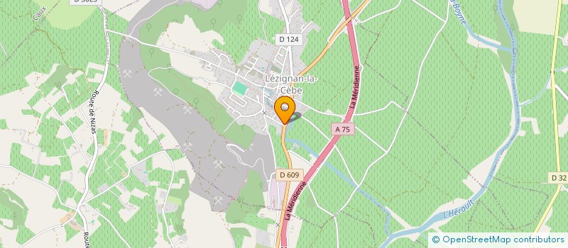localisation de l'entreprise OCTOPUS  LEZIGNAN-LA-CEBE