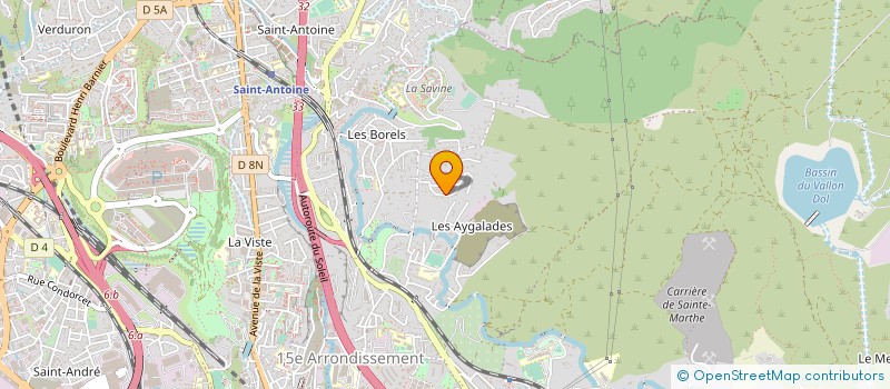 localisation de l'entreprise OCTOPUS à MARSEILLE