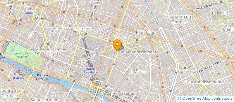 localisation de l'entreprise OCTOPUS à PARIS