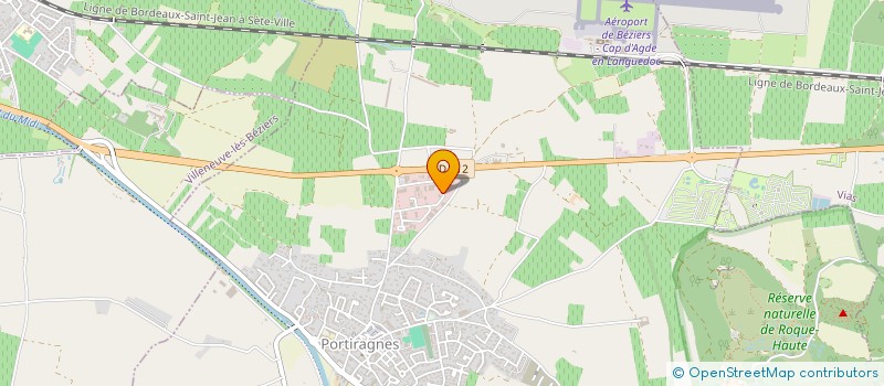 localisation de l'entreprise OCTOPUS  PORTIRAGNES