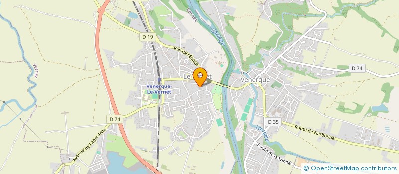 localisation de l'entreprise OCTOPUS  VERNET