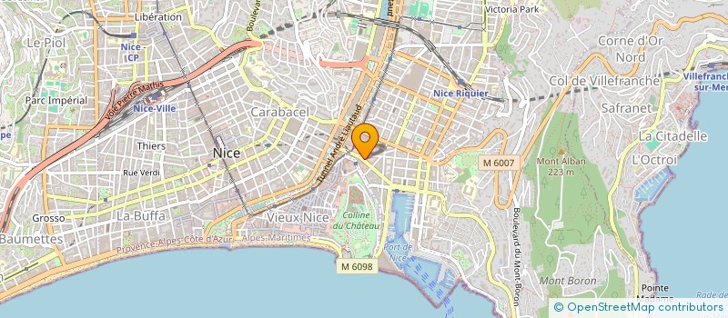 localisation de l'entreprise OCTOPUS à NICE