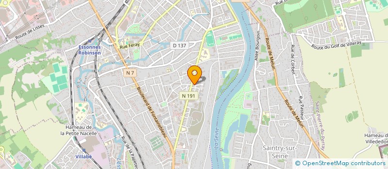 localisation de l'entreprise OCTOPUS à RIS-ORANGIS