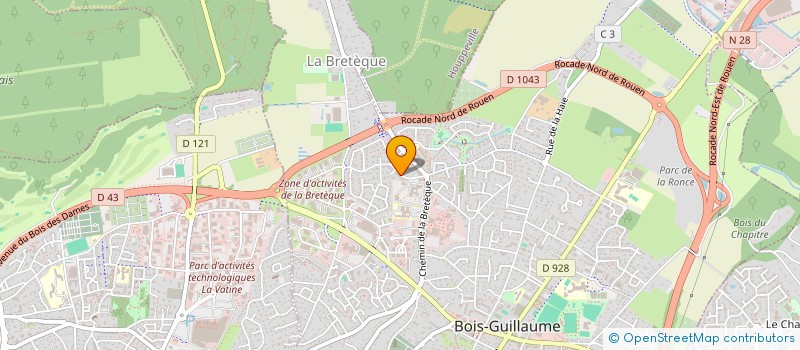 localisation de l'entreprise OCTOPUS AV CONSULTING à BOIS-GUILLAUME