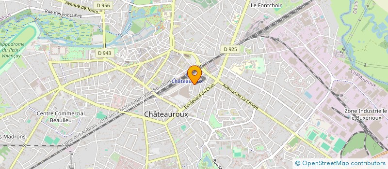 localisation de l'entreprise OCTOPUS AVENTURES à CHATEAUROUX
