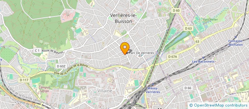 localisation de l'entreprise OCTOPUS CONSEILS à VERRIERES-LE-BUISSON