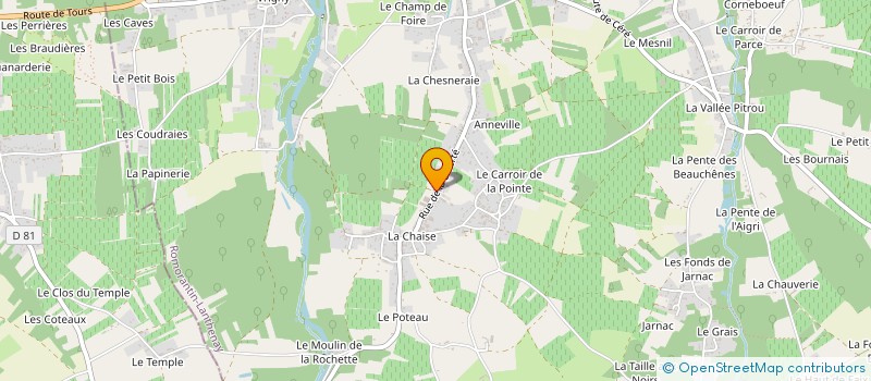 localisation de l'entreprise OCTOPUS DYNAMICS  SAINT-GEORGES-SUR-CHER