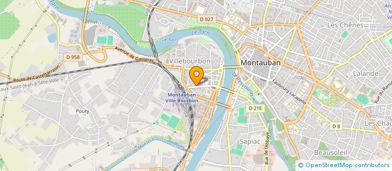 localisation de l'entreprise OCTOPUS ELEC  MONTAUBAN