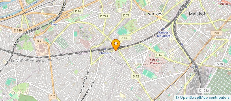 localisation de l'entreprise OCTOPUS INVEST  MALAKOFF