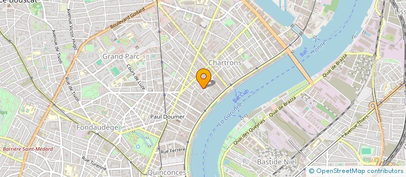 localisation de l'entreprise OCTOPUS LETTERPRESS STUDIO à BORDEAUX