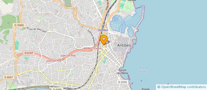 localisation de l'entreprise OCTOPUS LINE CONSEIL à ANTIBES