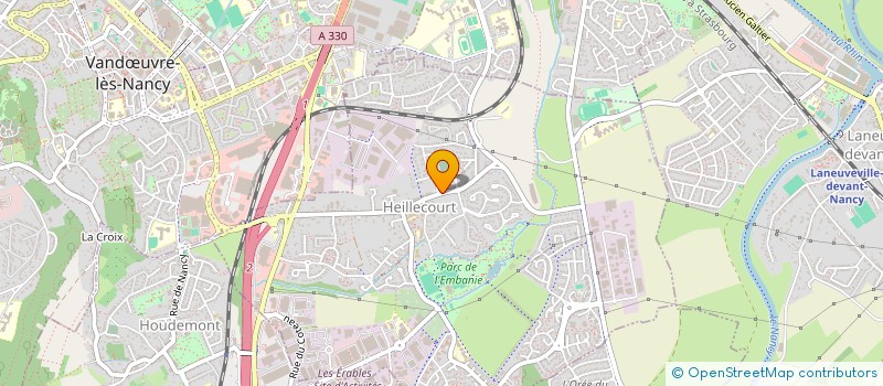 localisation de l'entreprise OCTOPUS TECH INVEST  HEILLECOURT