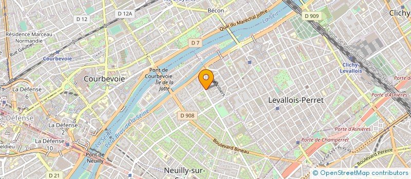 localisation de l'entreprise OCTOPUSSY à NEUILLY-SUR-SEINE