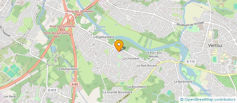 localisation de l'entreprise OCTOPUSSY à VERTOU