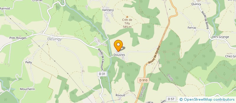 localisation de l'entreprise OCTOPUSSY  DESINGY