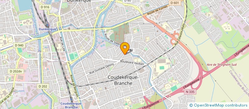 localisation de l'entreprise OCTOPUSSY  COUDEKERQUE-BRANCHE