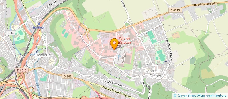 localisation de l'entreprise OCTOPUSSY  GONFREVILLE-L'ORCHER