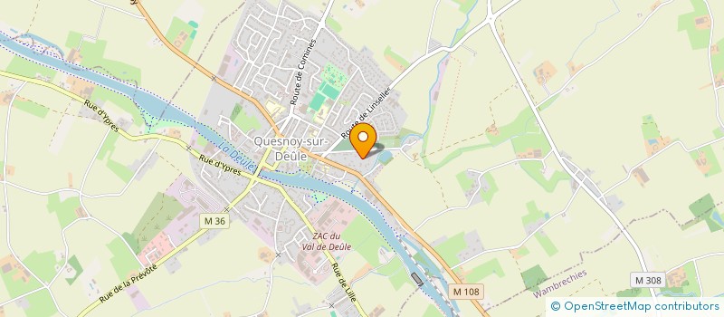 localisation de l'entreprise OCTOROK  QUESNOY-SUR-DEULE