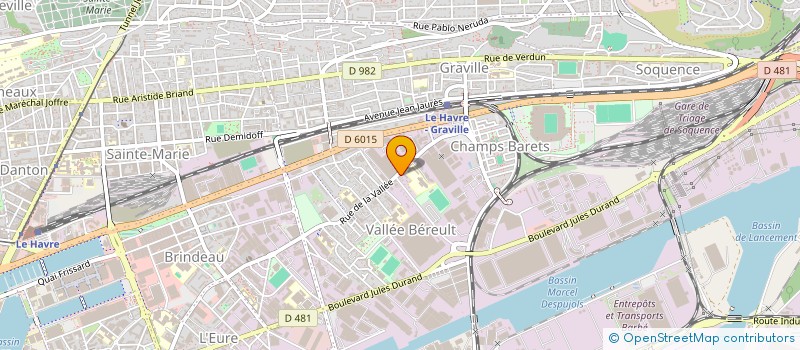 localisation de l'entreprise OCTOSON  LE HAVRE