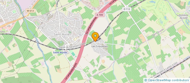 localisation de l'entreprise OCTP à SAINT-AUNES