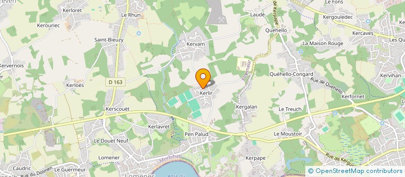 localisation de l'entreprise OCTUOR DE BRETAGNE SUD  PLOEMEUR