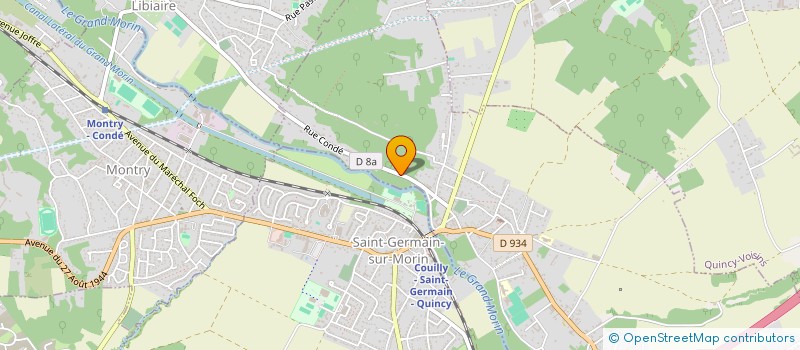 localisation de l'entreprise OCTURN MEDIA à COUILLY-PONT-AUX-DAMES
